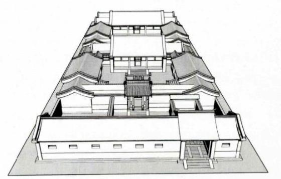 多進四合院