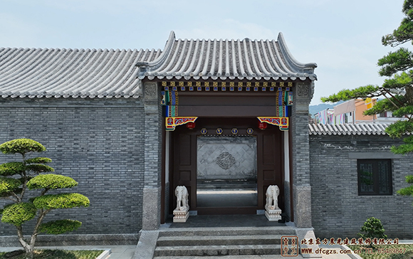 仿古中式建筑施工