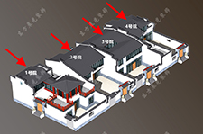 龍湖別院落4號院四合院建筑設(shè)計(jì)工程